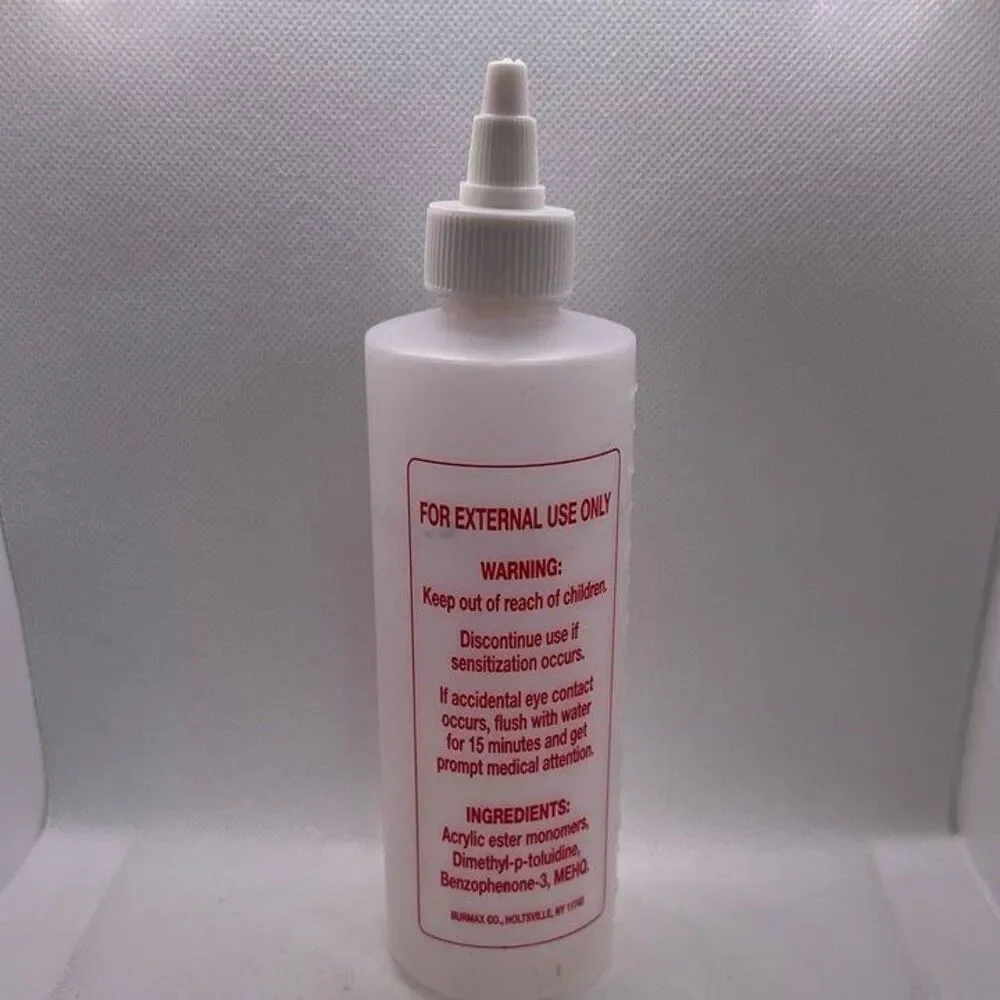 Empty 8 Oz. Liquid Acrylic Nail Monomer Twist Top Bottle